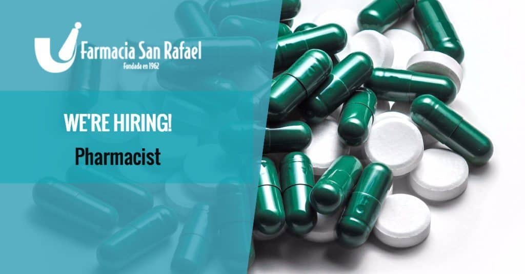 Hiring Pharmacist - San Juan Metro Area